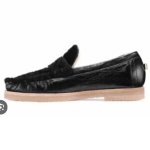 Stuart Weitzman Bromley Shearling Loafer Casual Sheepskin Winter Comfy Shoes 7.5